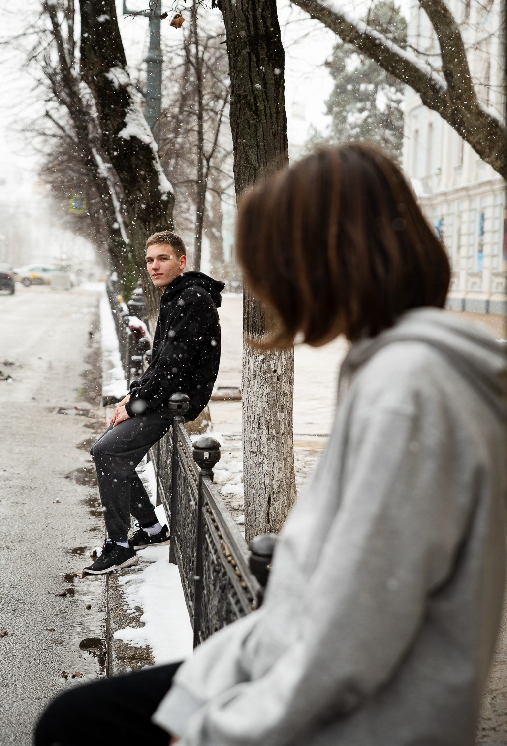 Зимняя встреча. Фотограф в Краснодаре Анна Карелина