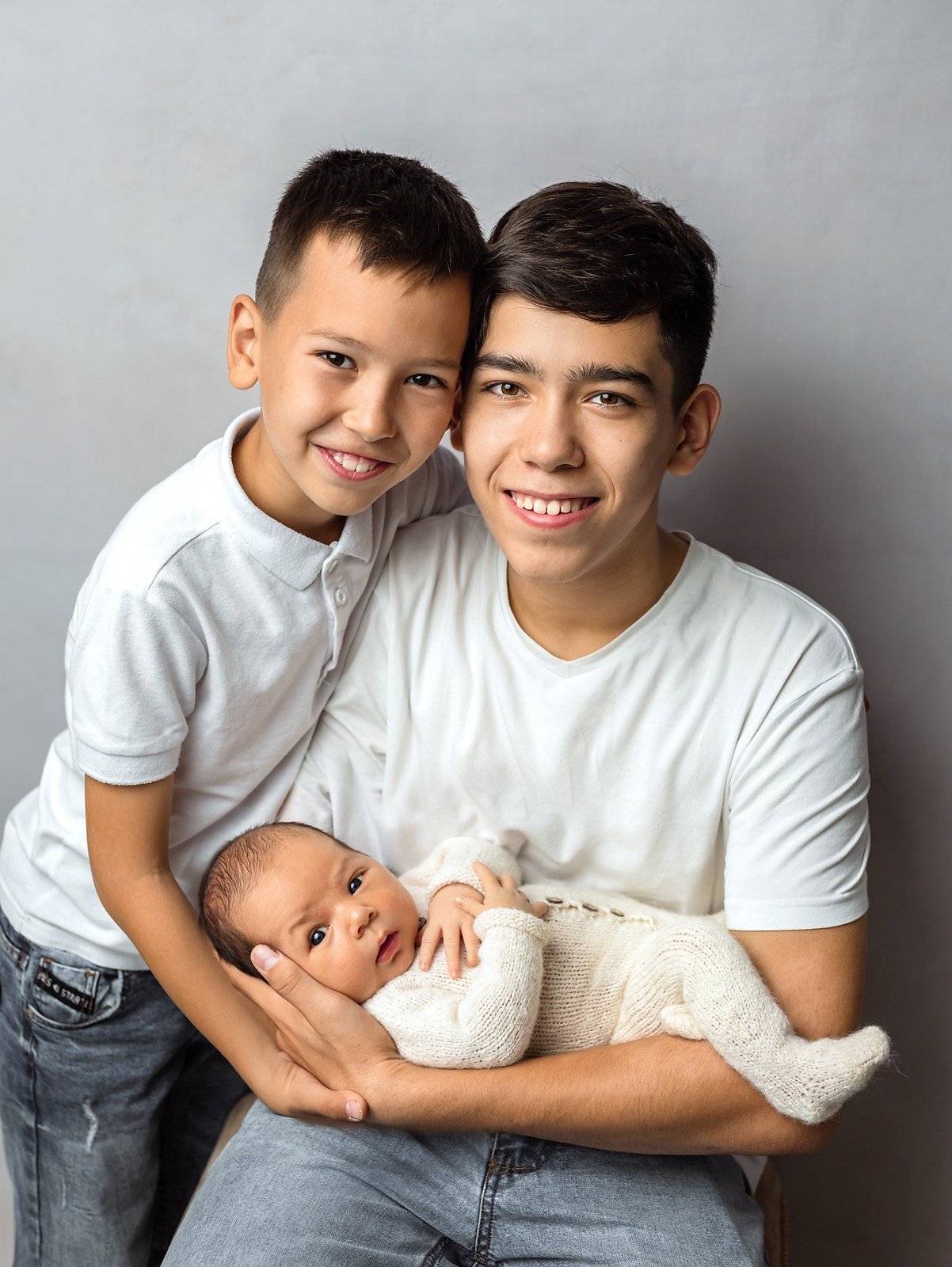 Семейные кадры. Фотограф новорождённых в Казани Нейля Гильмутдинова ньюборн