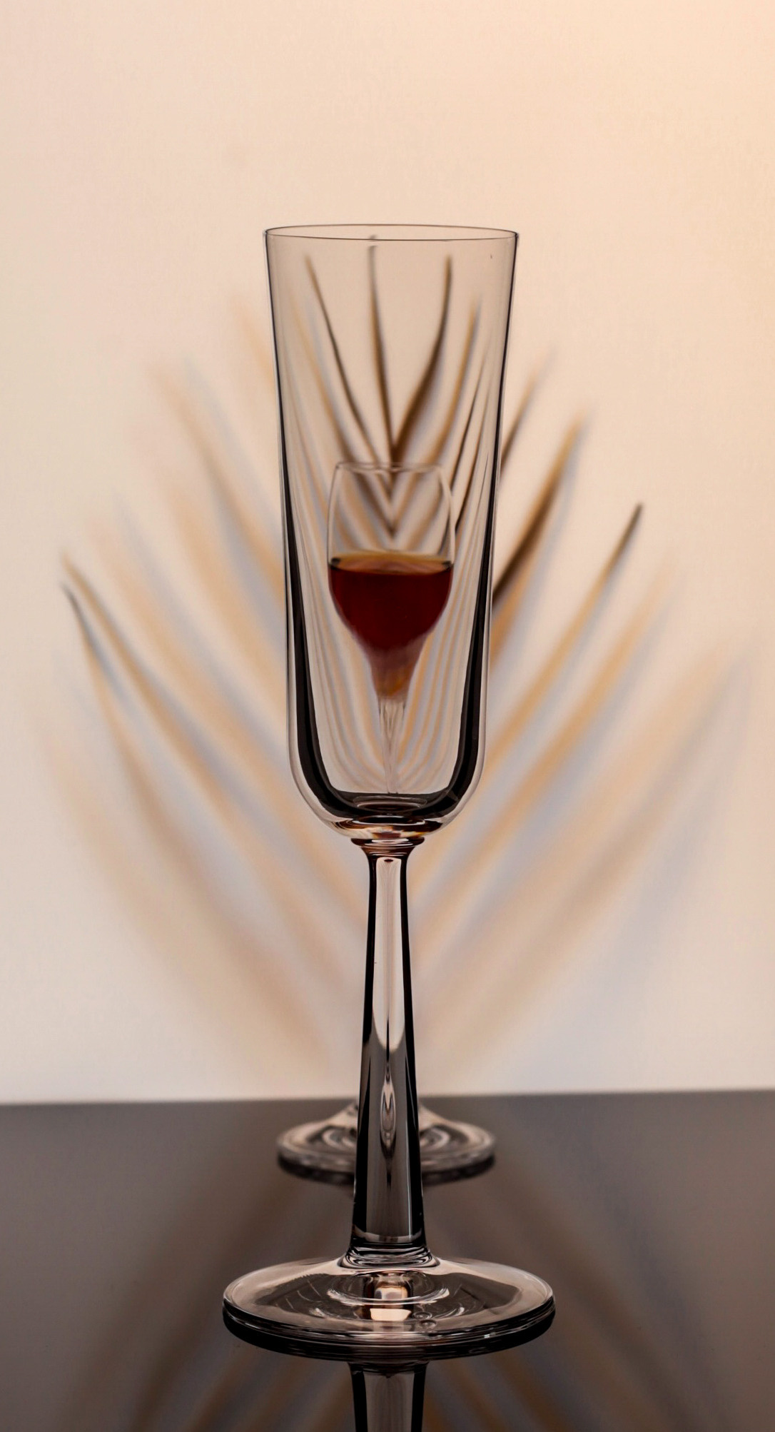 стеклянные бокалы 