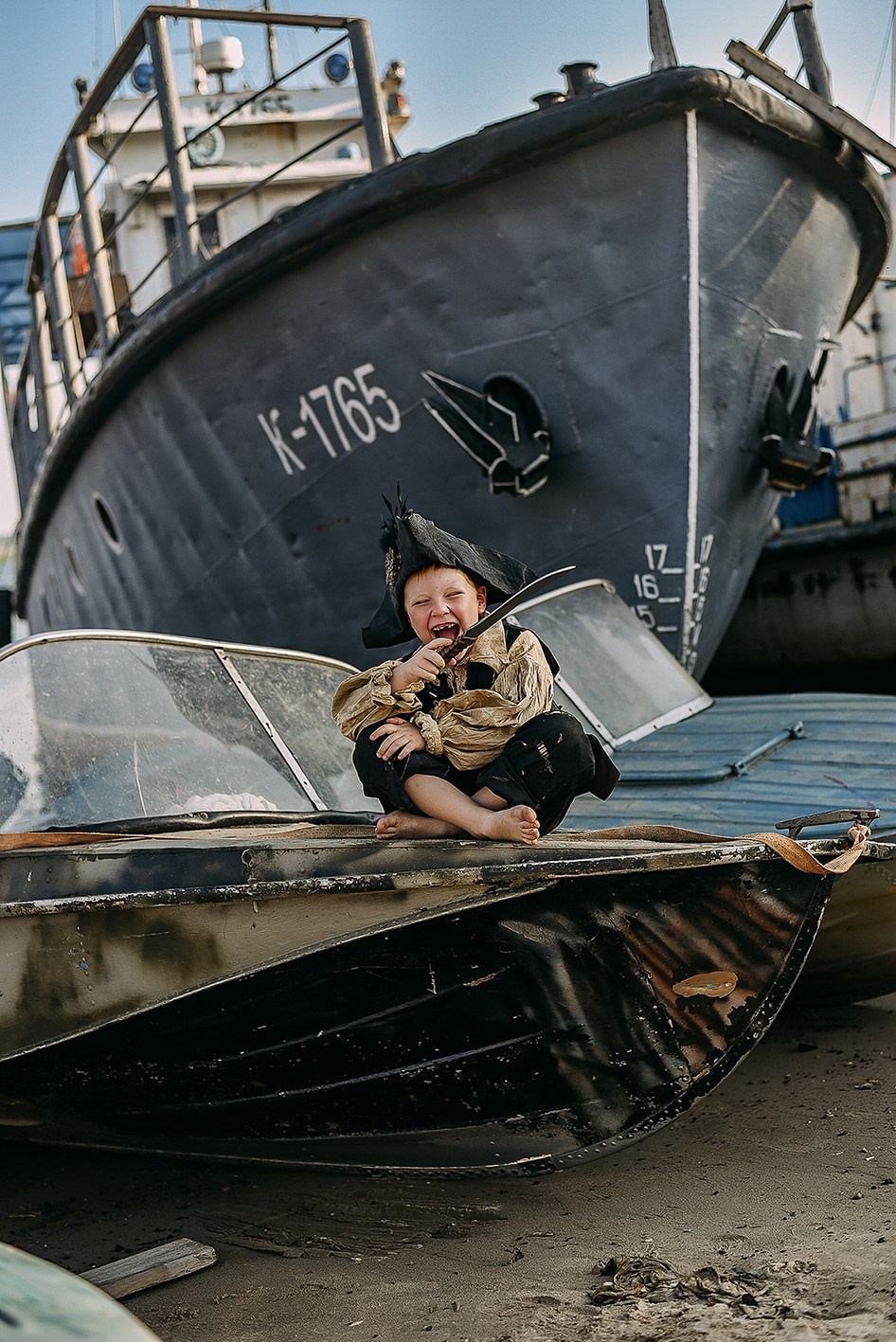 Гриша — пират. Детский и семейный фотограф