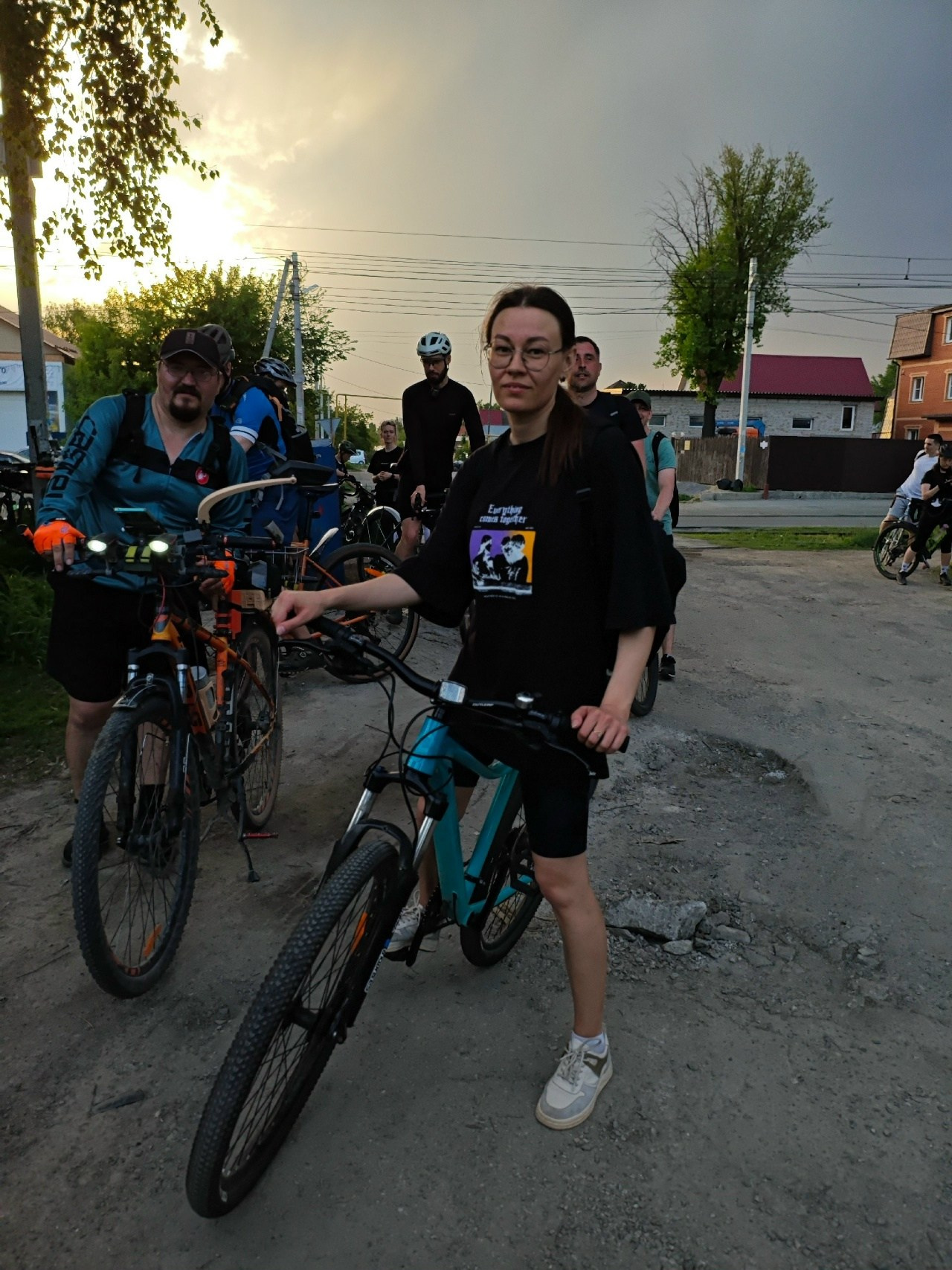 Вечерка по башням совместно с НВС (27 км). Новосибирское велосообщество #Навигаторовнаедет