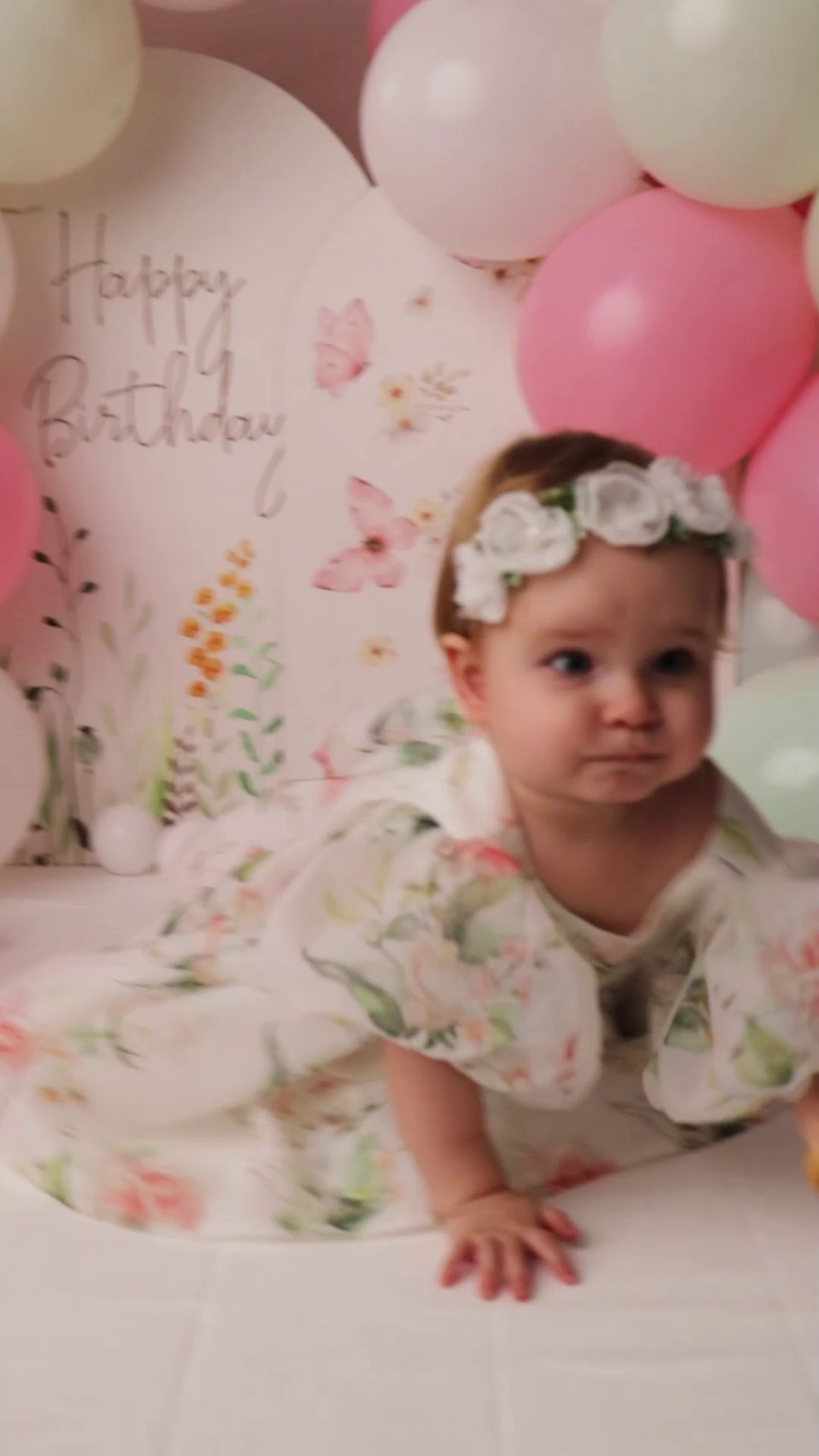 Юлианна, 1 годик. Фотограф новорожденных в Новокузнецке Анна Горошникова