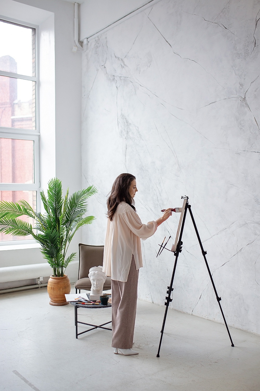 Елена, художник. Фотограф в Москве Ксения Мокрушина | Brand & Women photographer