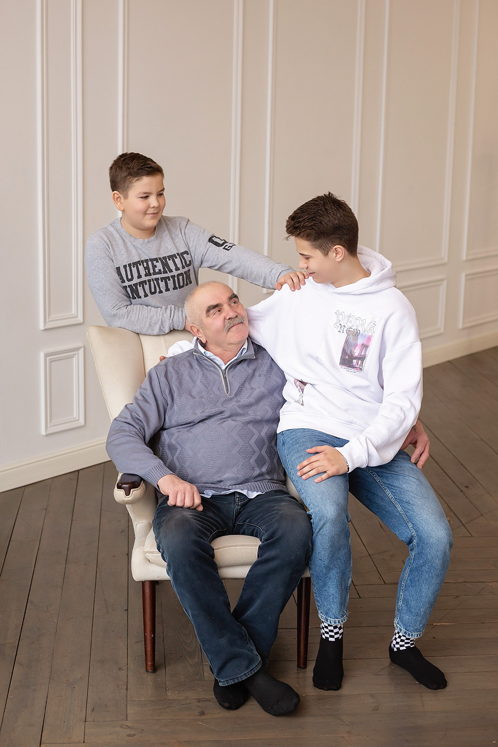 Наталия и семья. Фотограф в Москве Ксения Мокрушина | Brand & Women photographer