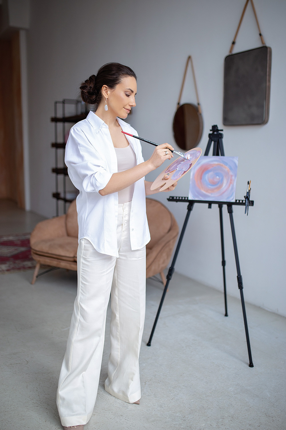 Елена, художник. Фотограф в Москве Ксения Мокрушина | Brand & Women photographer