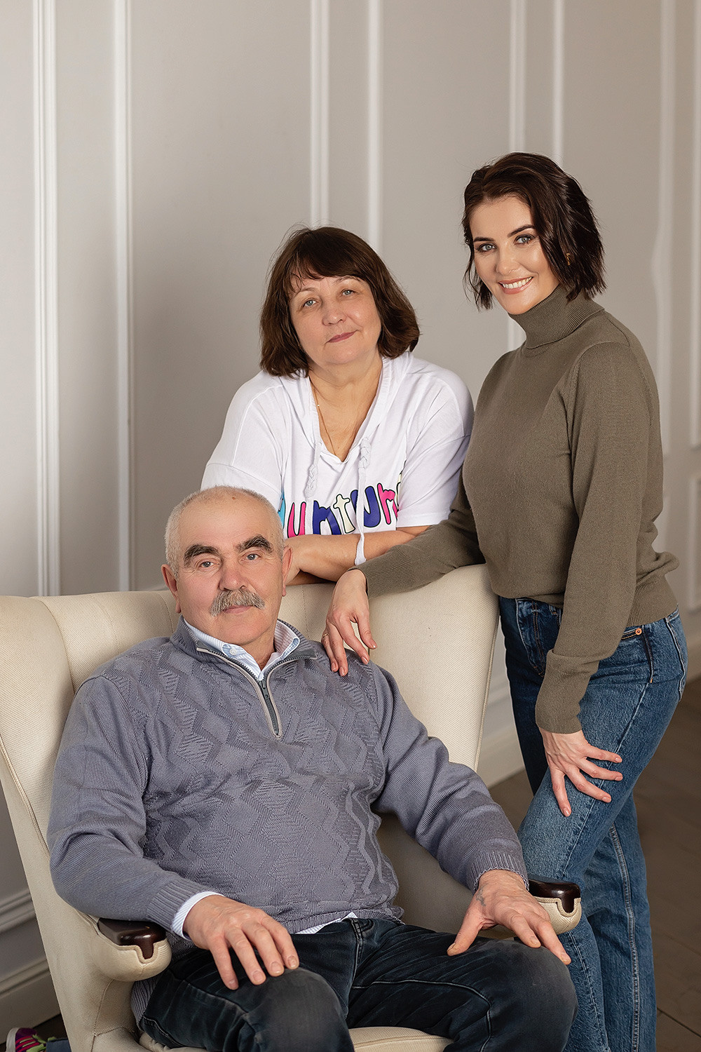 Наталия и семья. Фотограф в Москве Ксения Мокрушина | Brand & Women photographer