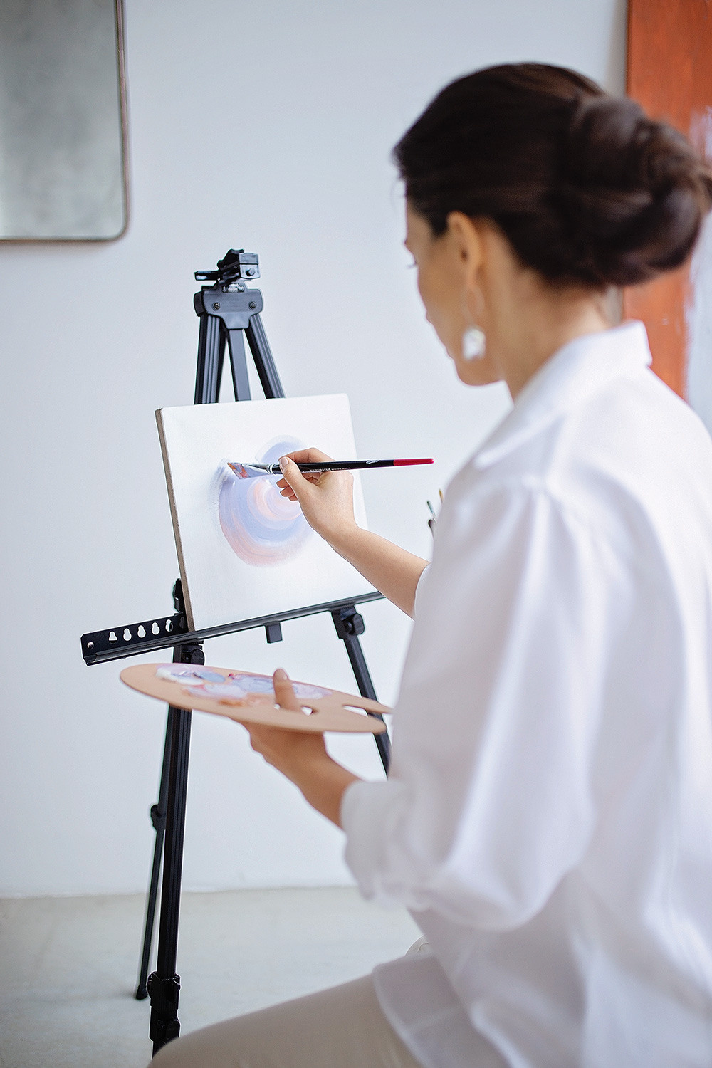 Елена, художник. Фотограф в Москве Ксения Мокрушина | Brand & Women photographer