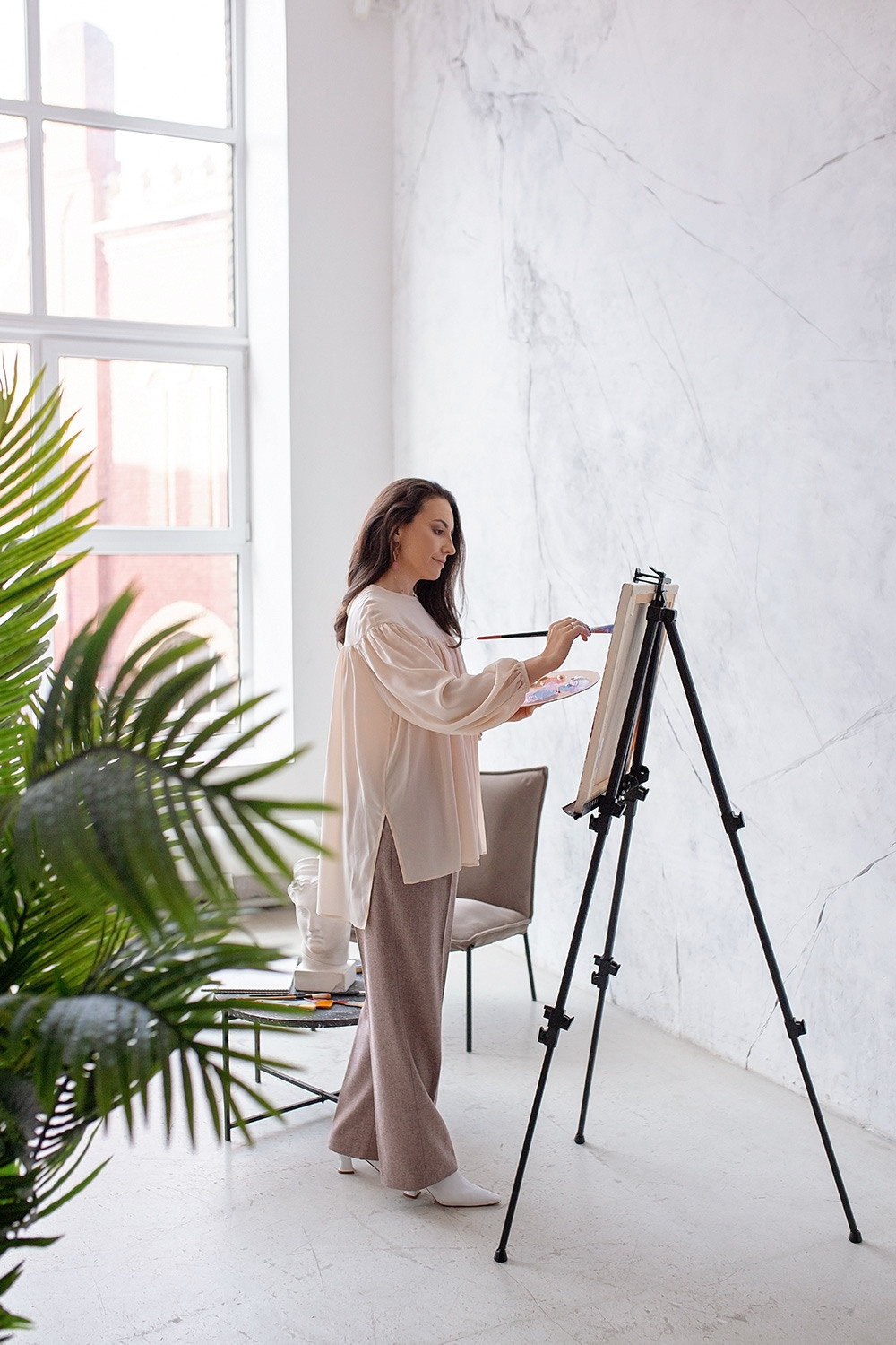 Елена, художник. Фотограф в Москве Ксения Мокрушина | Brand & Women photographer