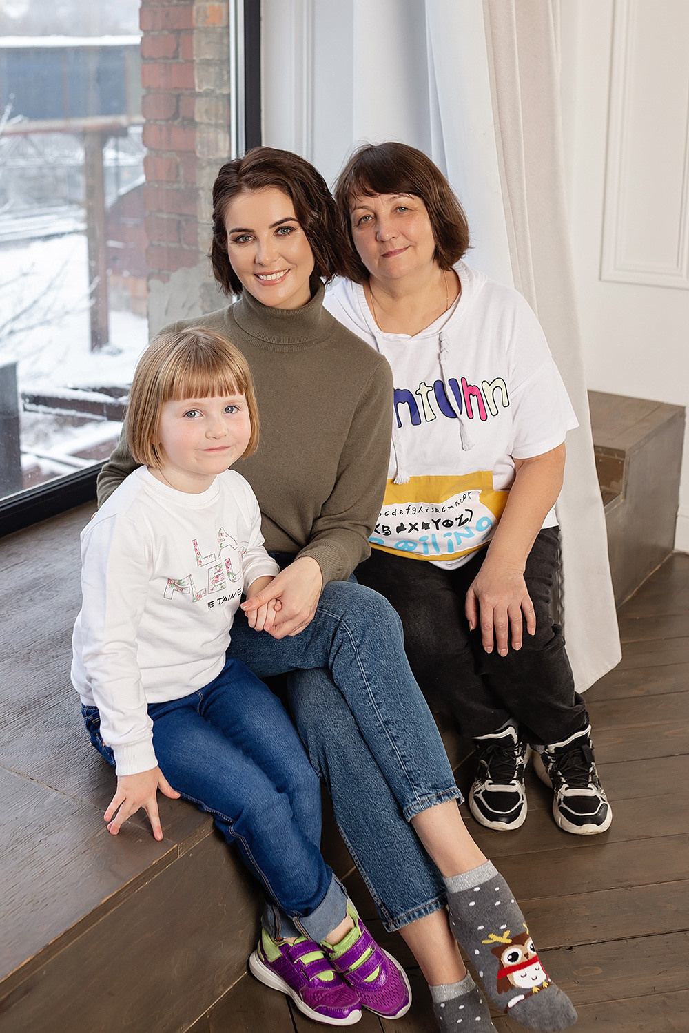 Наталия и семья. Фотограф в Москве Ксения Мокрушина | Brand & Women photographer