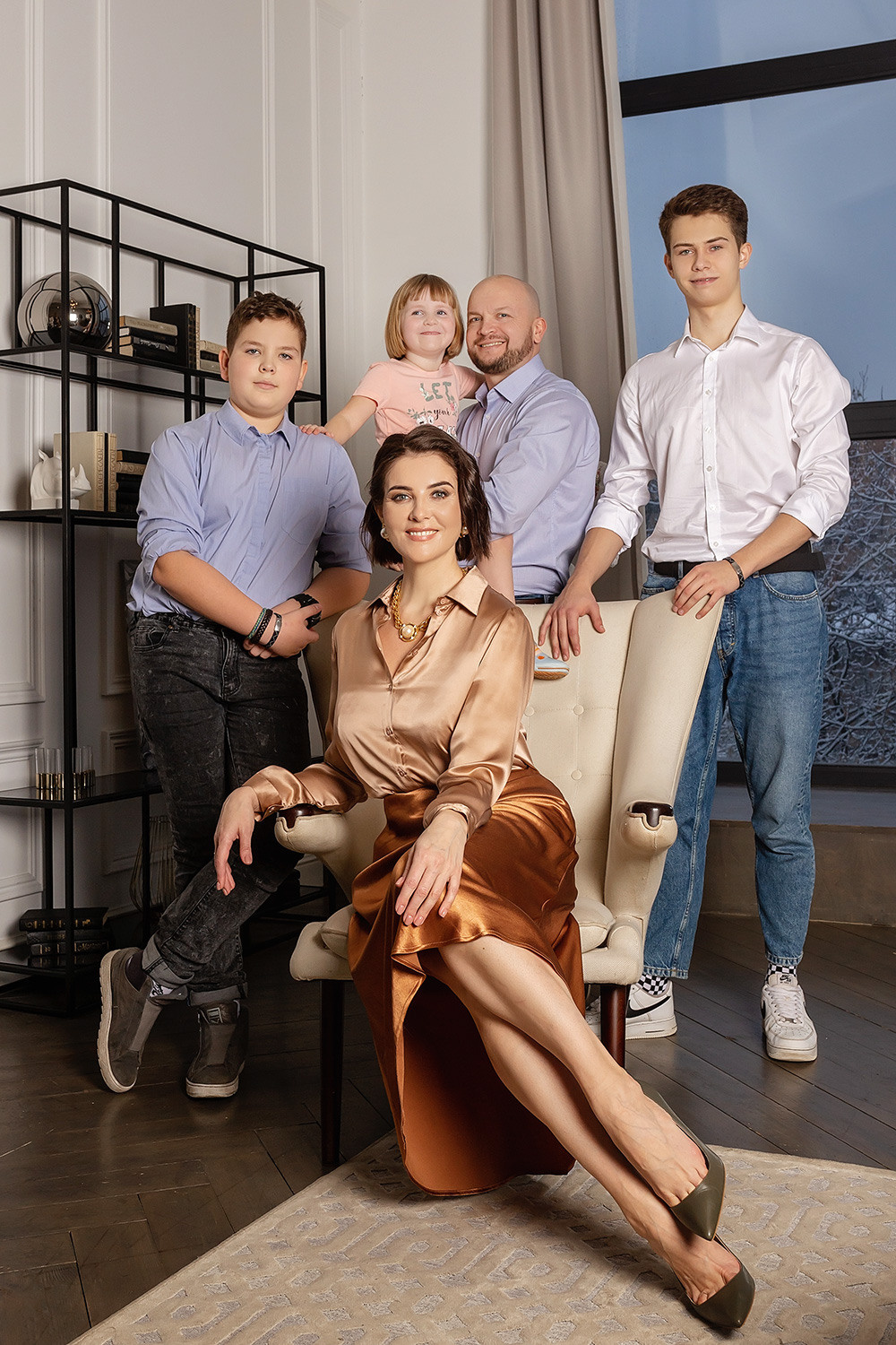 Наталия и семья. Фотограф в Москве Ксения Мокрушина | Brand & Women photographer