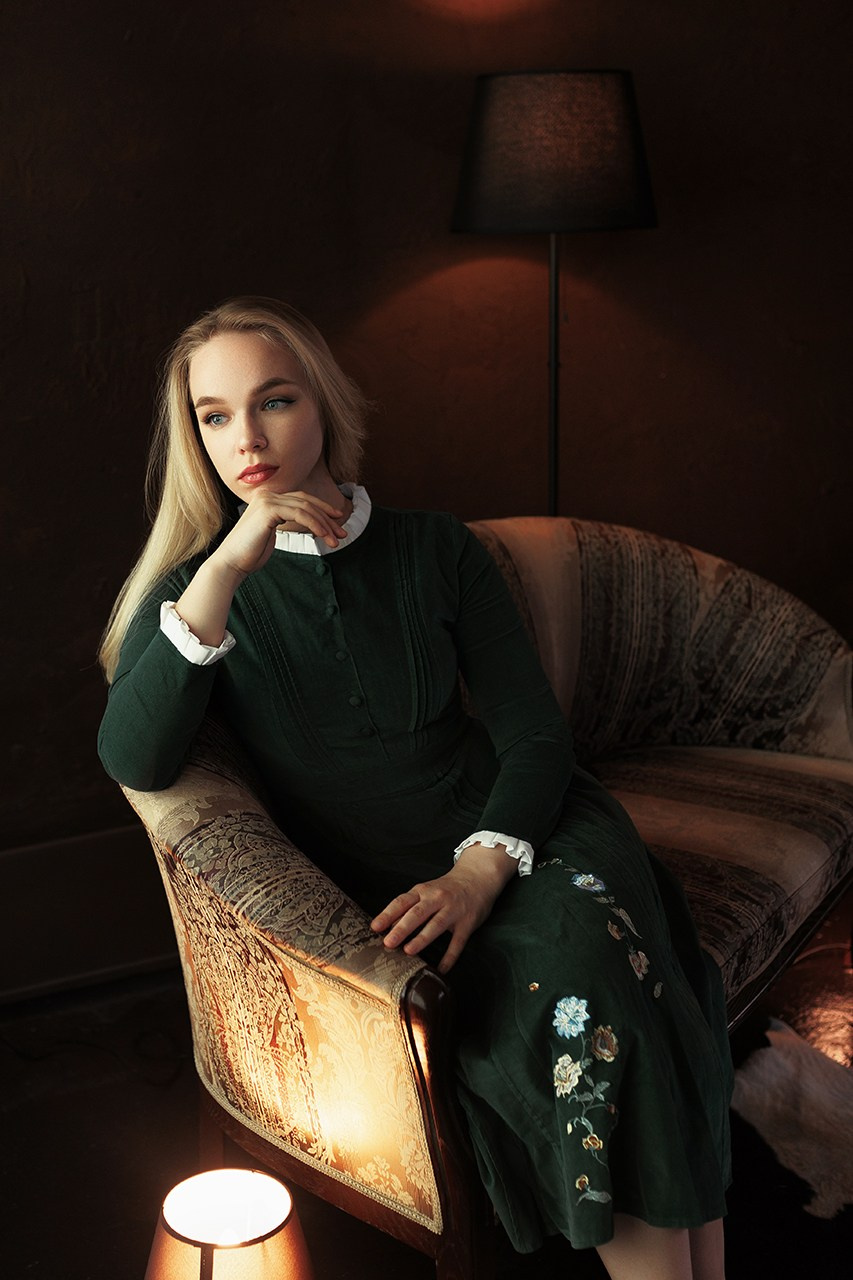 Студийная съемка. Фотограф женского портрета Екатерина Сигат