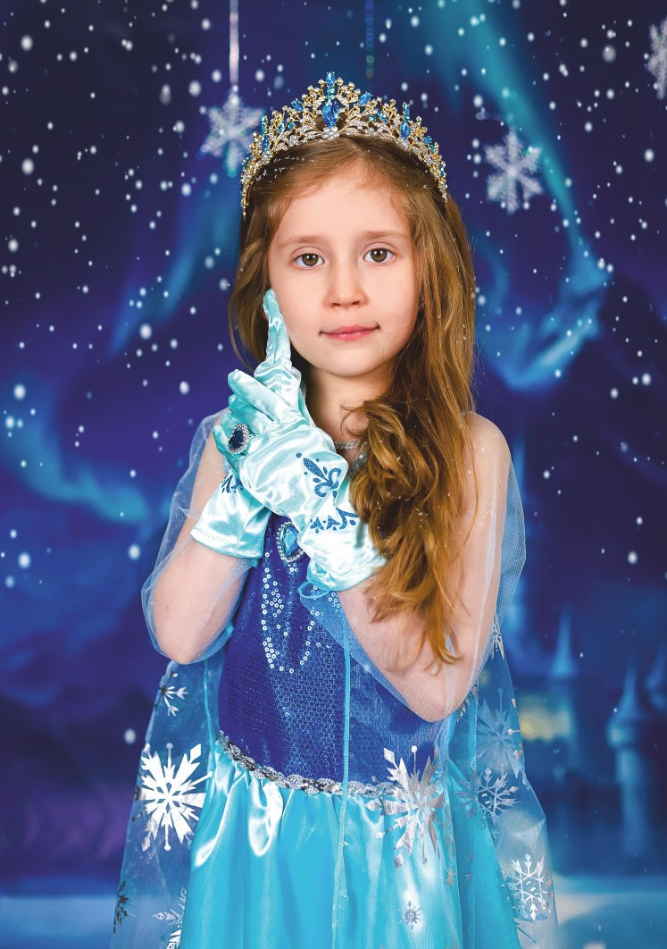 Сюжет «Холодное сердце». Детская фотостудия Виктории Шараповой