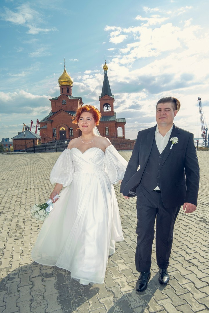 Свадебная фотосессия в Дудинке