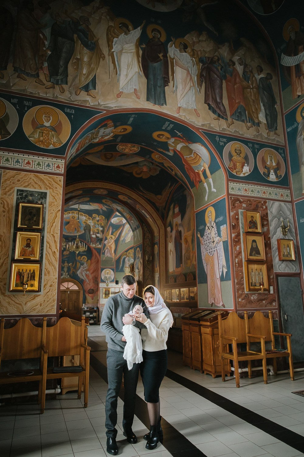 Крещение близняшек. Фотограф на венчание, крещение