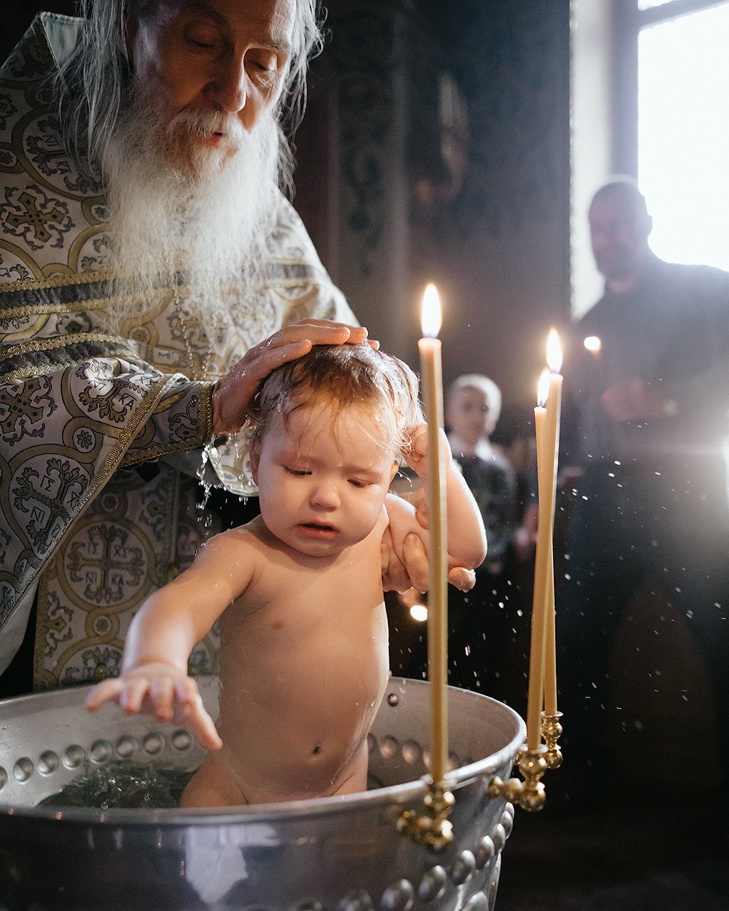 Крещение Саши. Фотограф на венчание, крещение