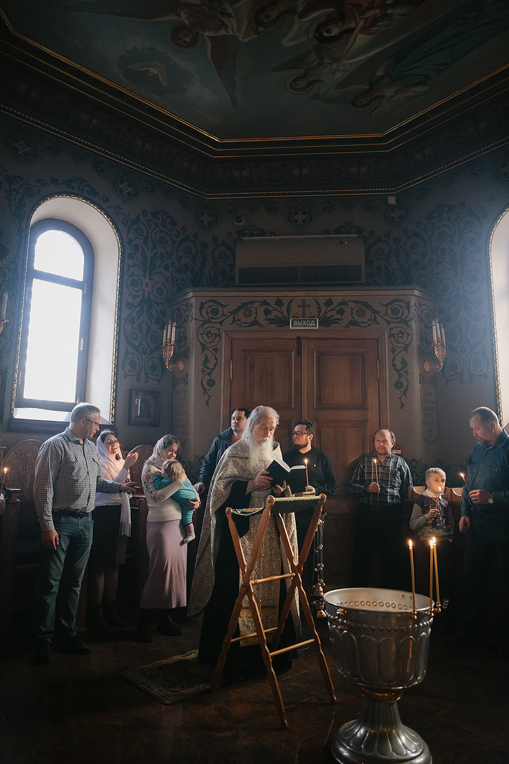 Крещение Саши. Фотограф на венчание, крещение