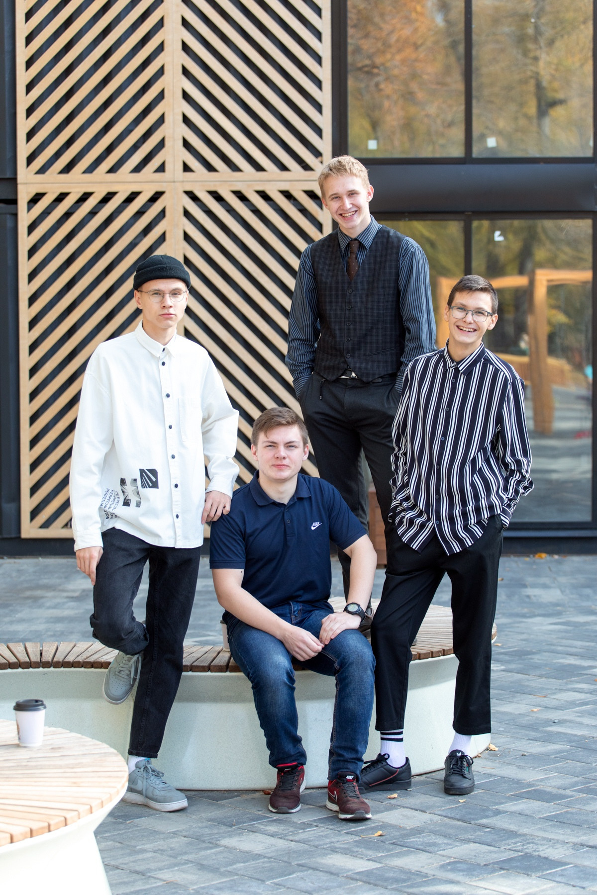 Съемки на улице. Выпускные альбомы Евгении Виноградовой г. Липецк