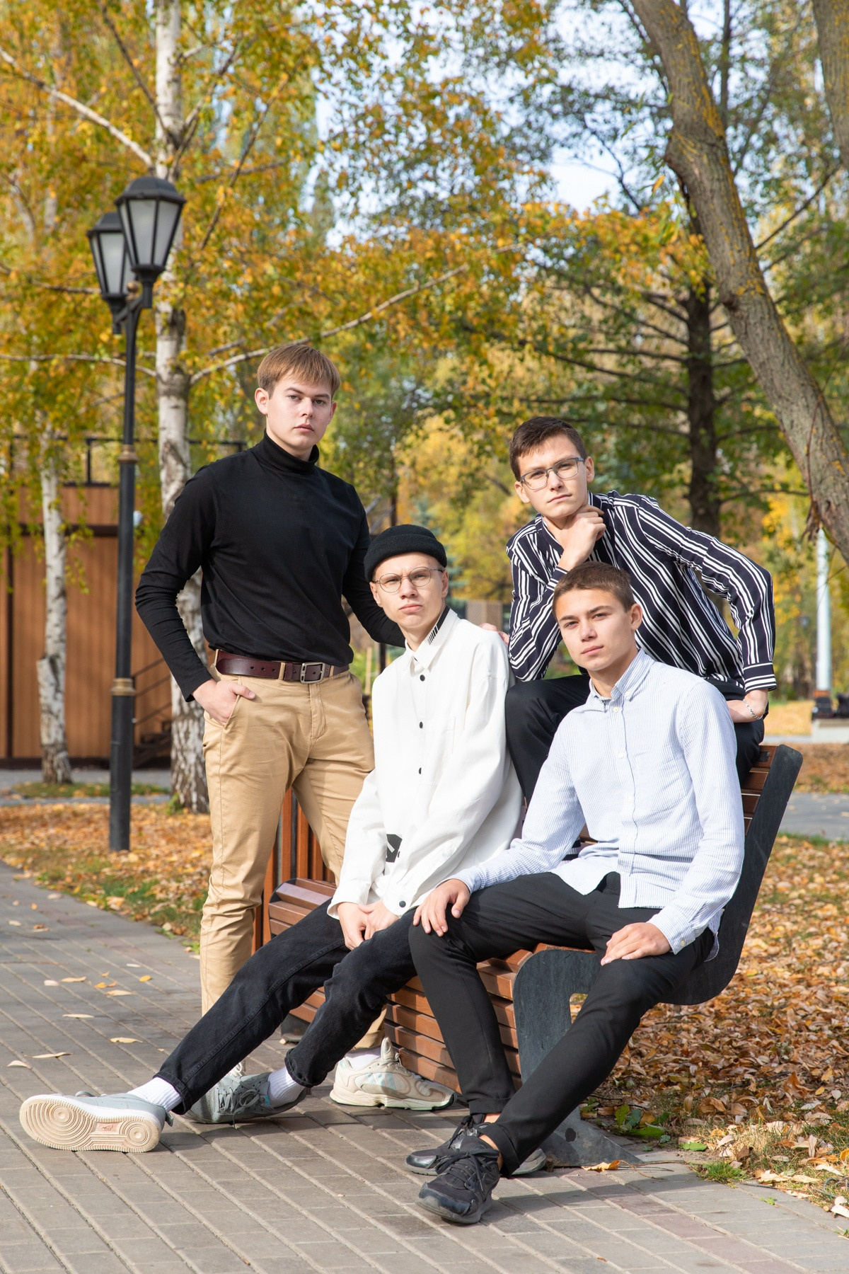 Съемки на улице. Выпускные альбомы Евгении Виноградовой г. Липецк