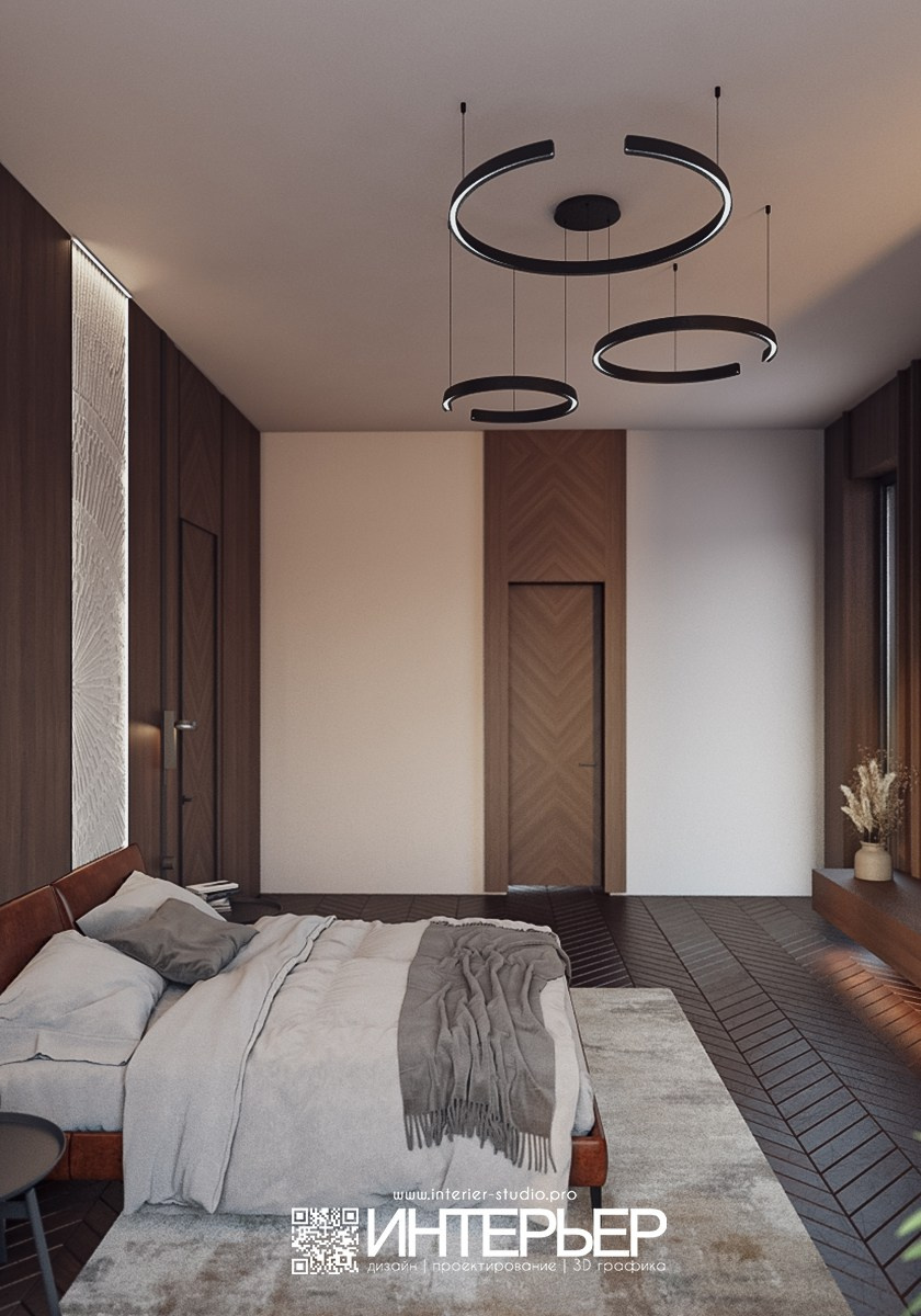 Дом Тамирлана и Айшат. 2 этаж. Дизайн интерьера, 3D визуализация и 3D моделирование. Создание проектов и чертежей. КМВ: Кисловодск, Пятигорск, Ессентуки и удаленно