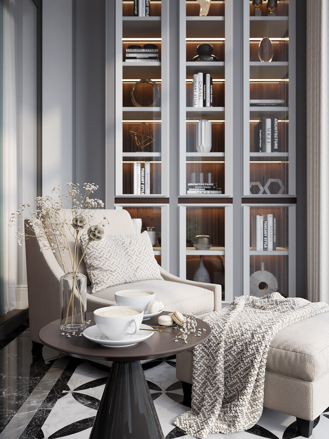 ЖК Река. Дизайн интерьера в Москве