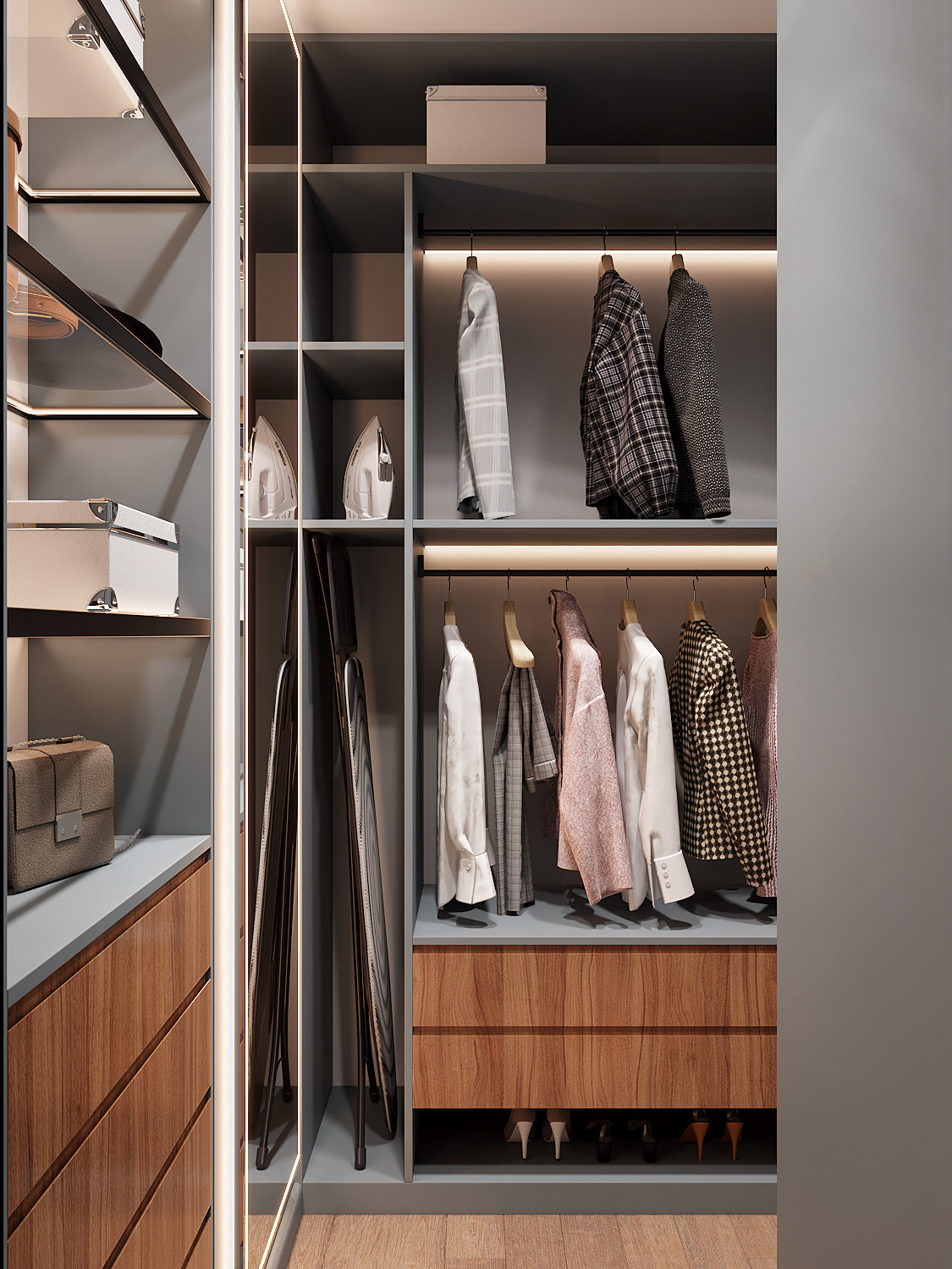 Дизайн гардеробной