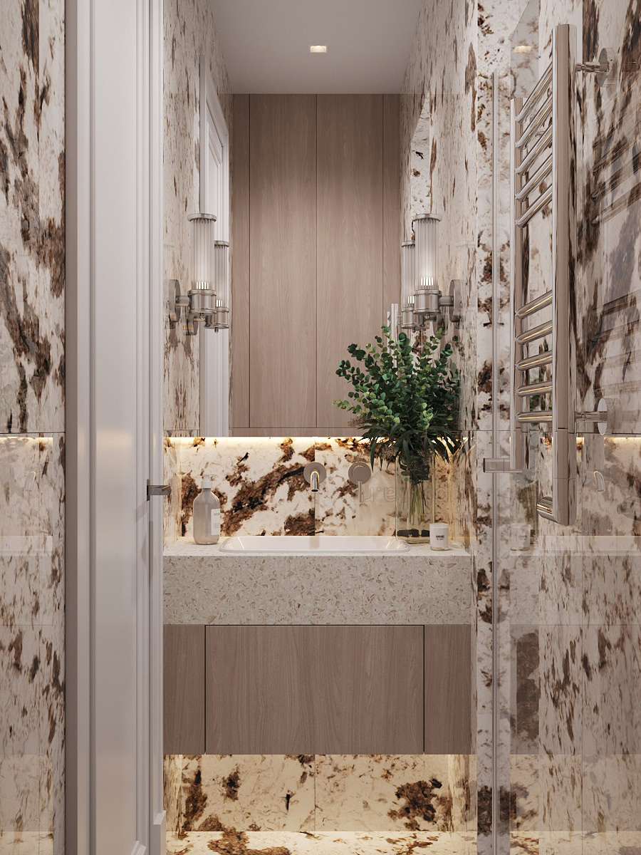 ЖК Сити парк 4. Дизайн интерьера в Москве