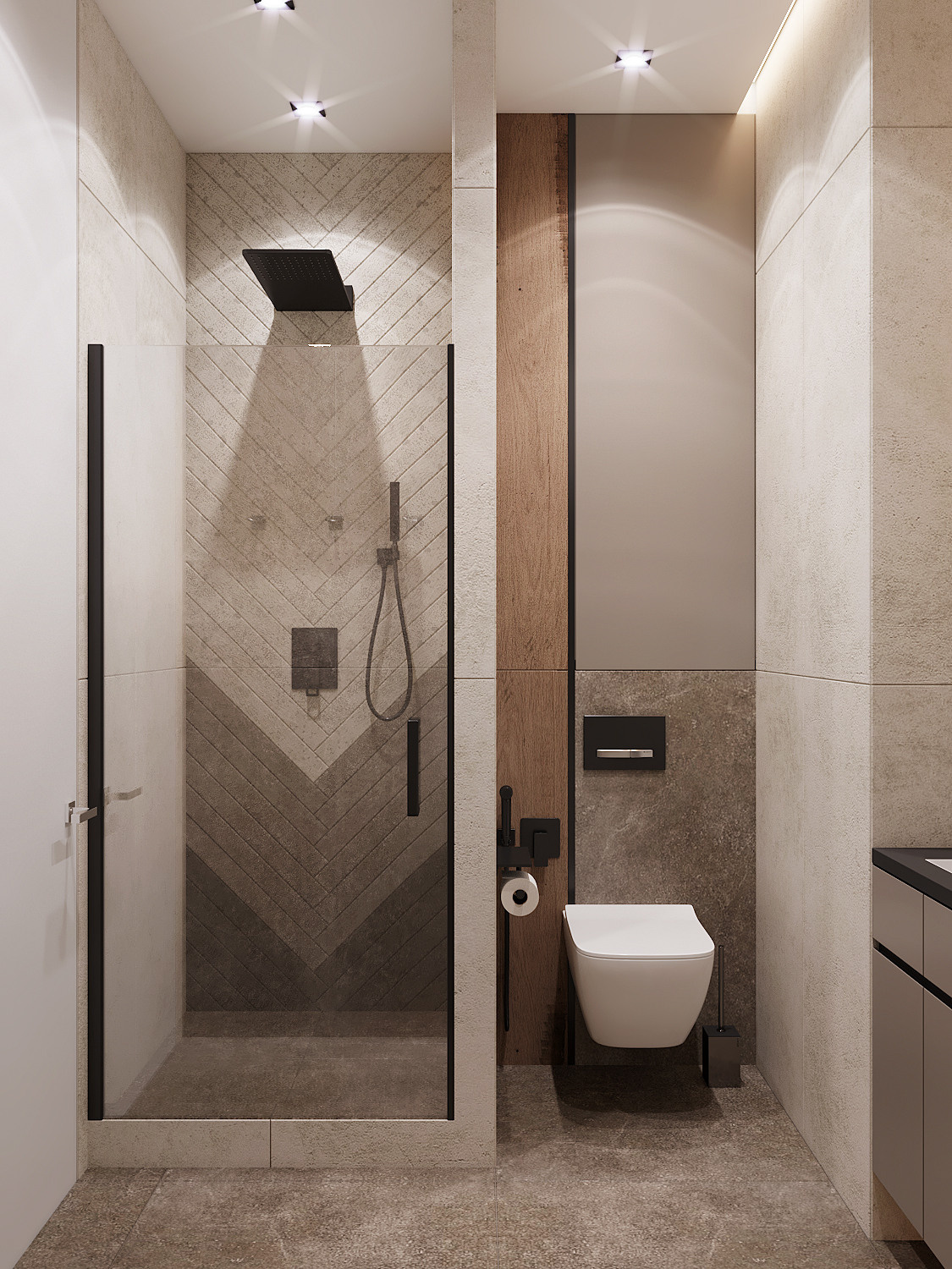 Современный санузел