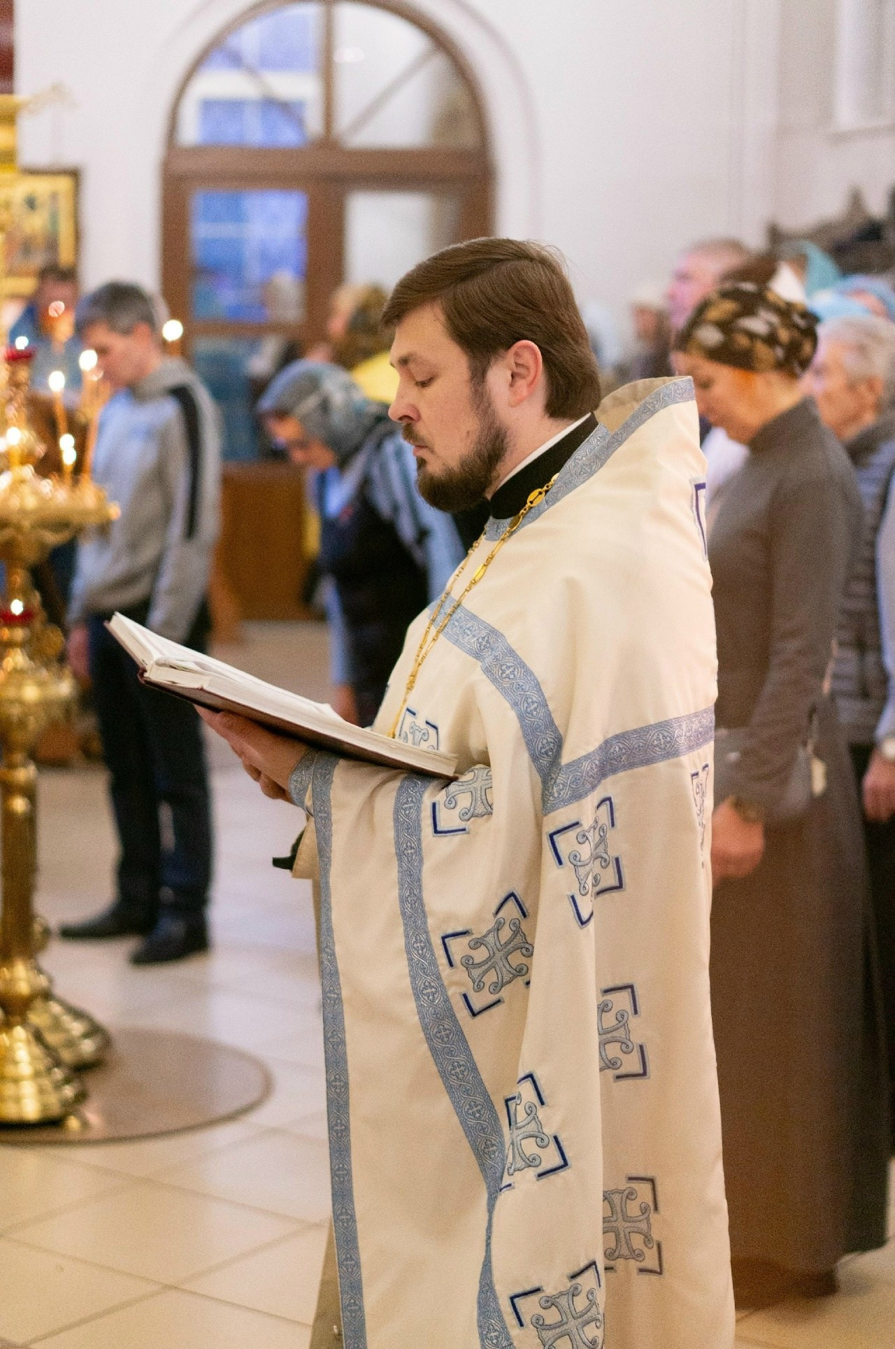 Божественная Литургия в Престольный Праздник в честь иконы Божией Матери именуемой «Скоропослушница». Саратовское Северо-Западное благочиние