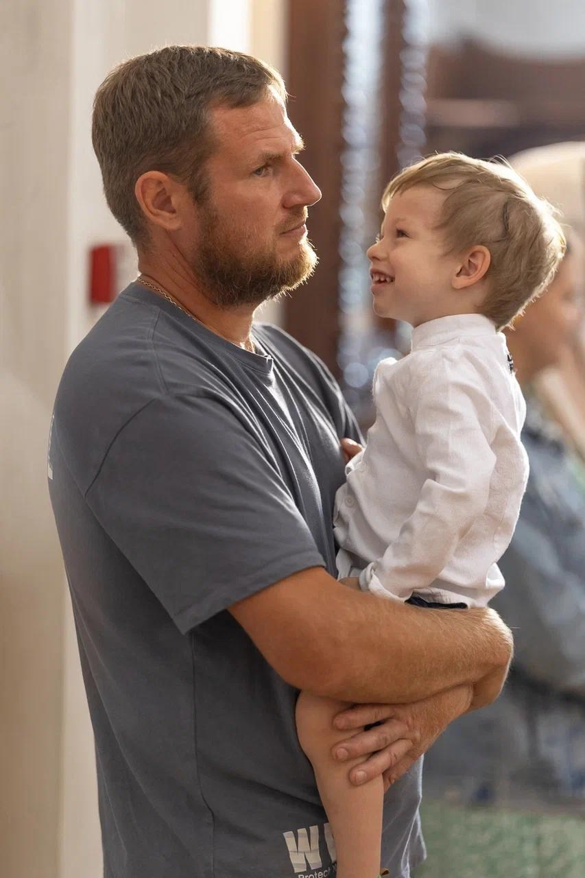 Божественная Литургия в храме Нерукотворного образа Спасителя. Саратовское Северо-Западное благочиние