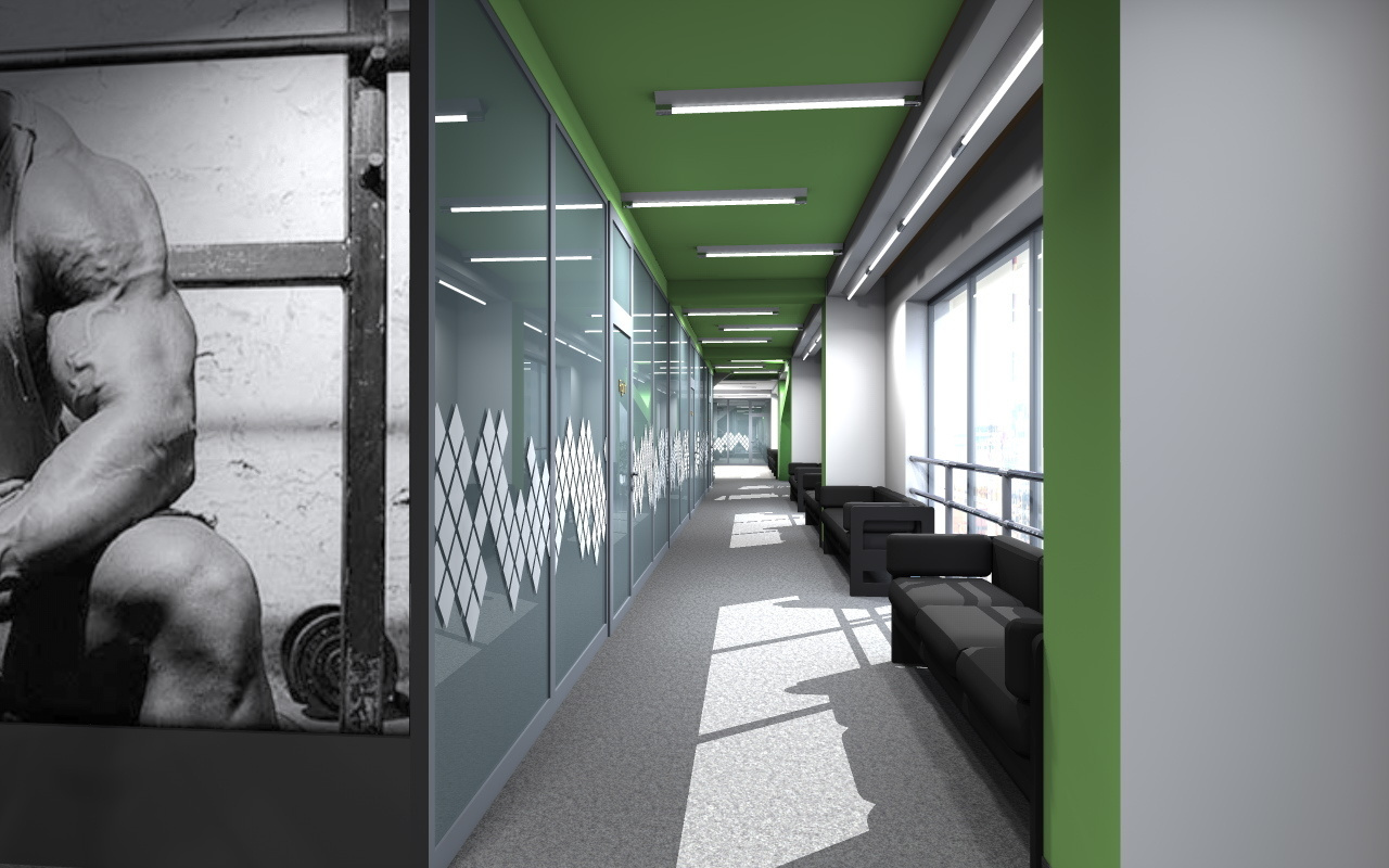 Фитнес-Центр. Дизайн интерьеров Краснодар