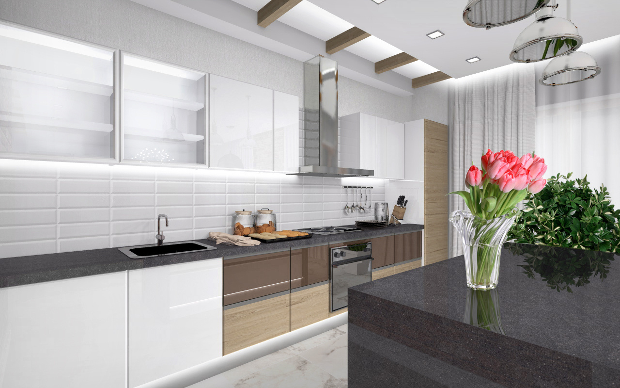 Особняк 1. Дизайн интерьеров Краснодар