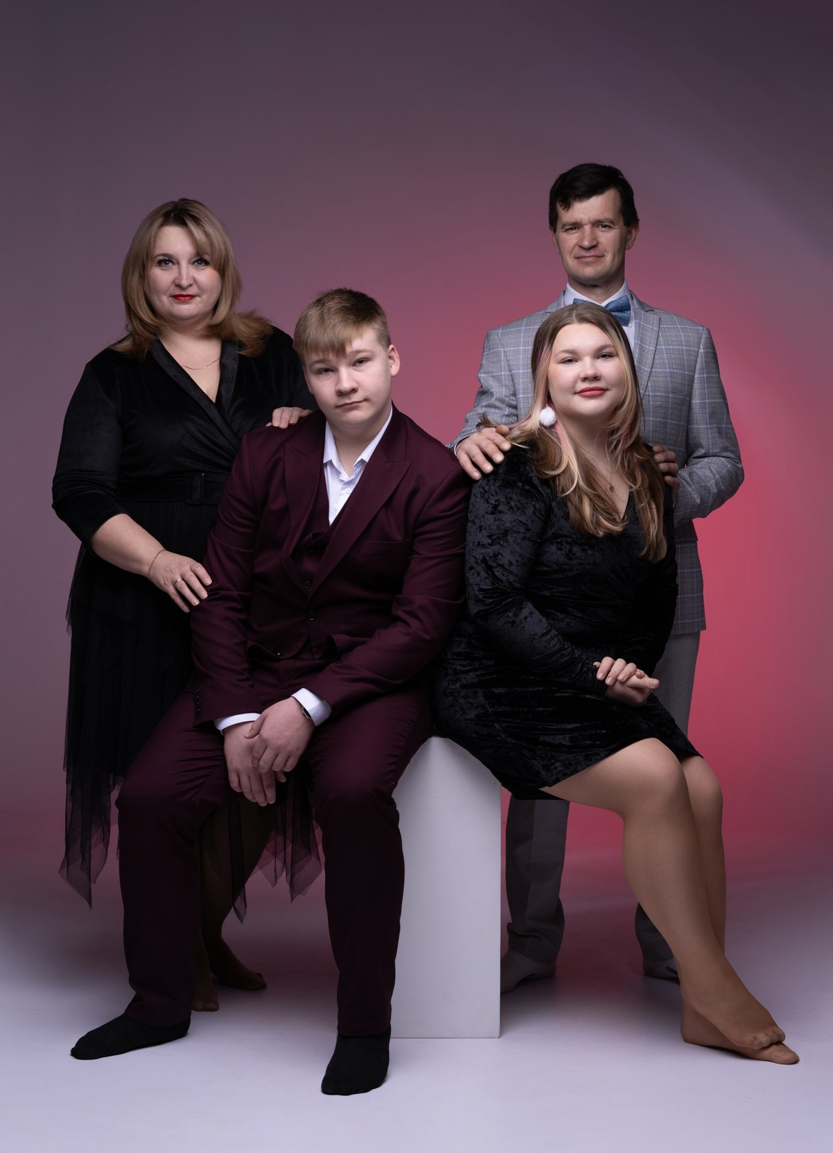 Семейная в студии. Семейный фотограф в Дзержинске Наталья Лаэтина