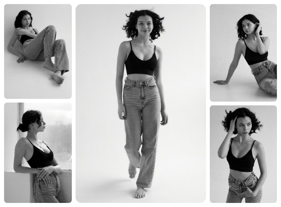 Фотосъемка для модельных и актерских портфолио. Фотограф Полина Завельская