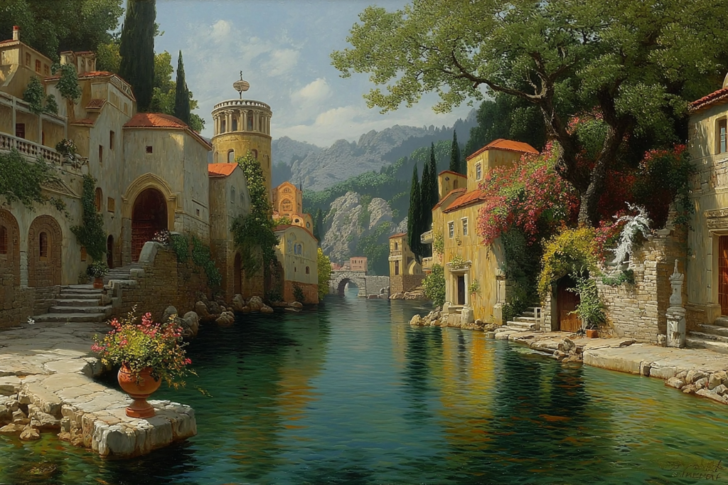 ПЕЙЗАЖ. Художник Дмитрий Рыжиков