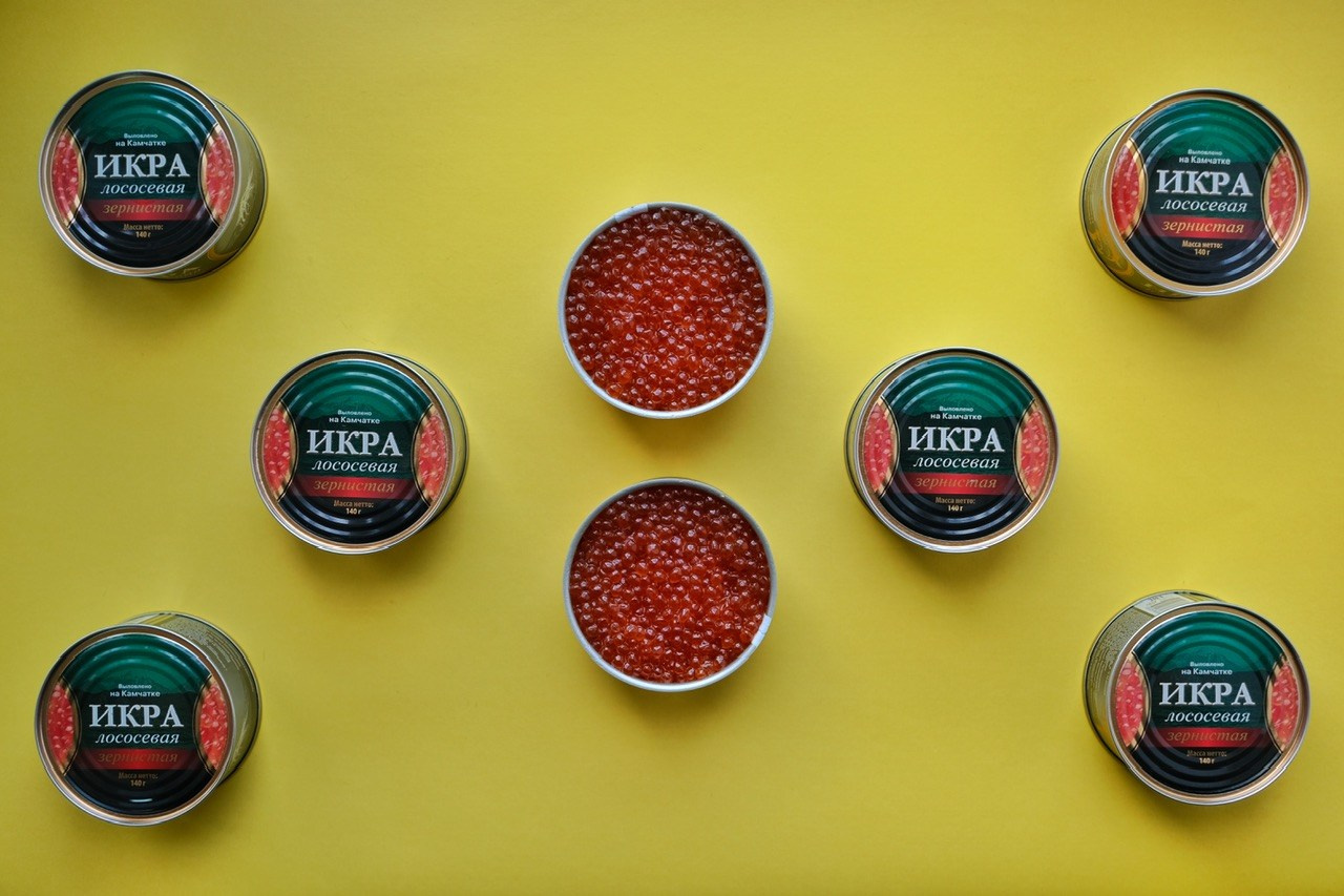 Поп арт икра. Фотограф Евгений Андреев