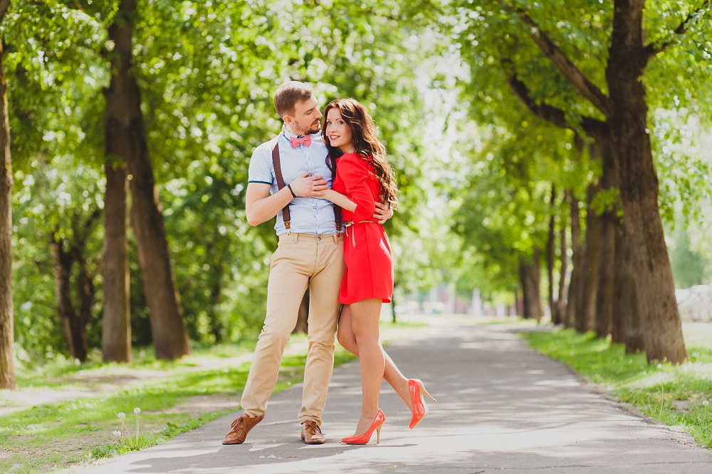 Катя и Виталик. Лавстори и свадебная прогулка. Фотограф в Варшаве Анна Розова