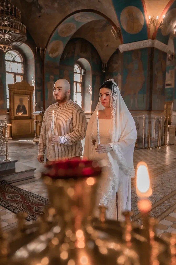 Илья & Нина. Семейный фотограф и фотограф на Крещение, Венчание в Москве и Подмосковье Людмила Клюева