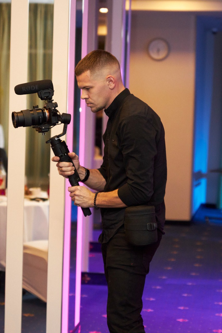 Backstage со съемок. Главная