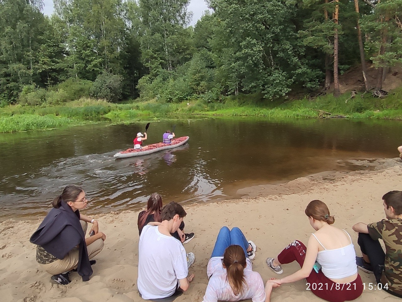 Сплав на байдарках 21.08.21. Галерея Фантим