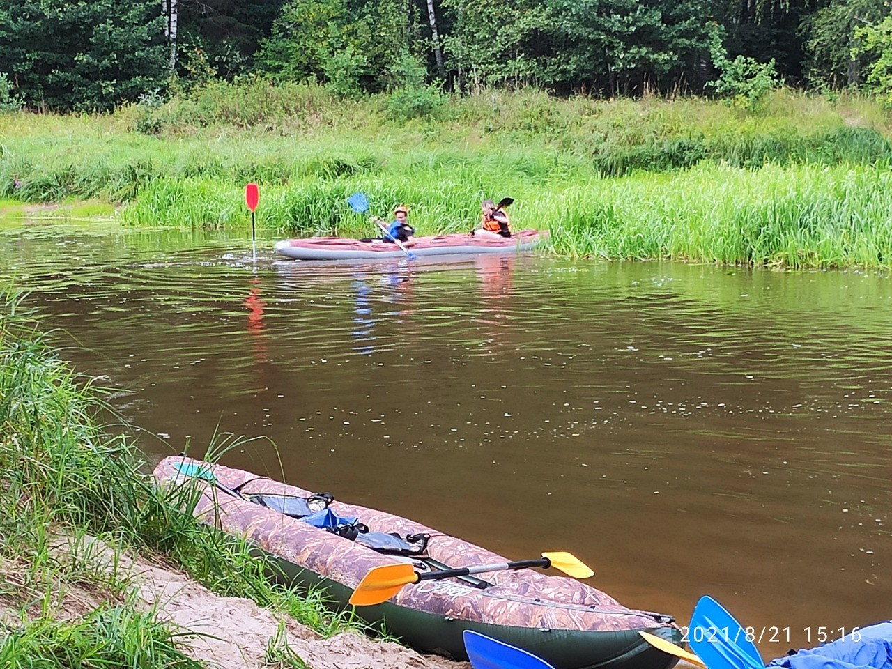 Сплав на байдарках 21.08.21. Галерея Фантим
