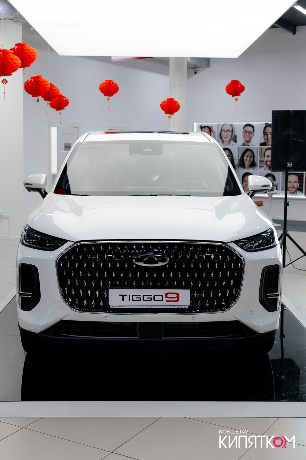 CHERY TIGGO 9. КИПЯТКОМ КОКШЕТАУ