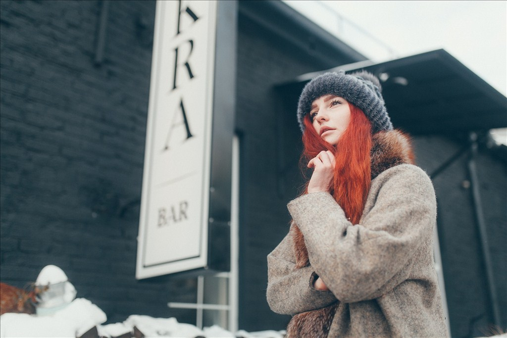 Москва в Январе