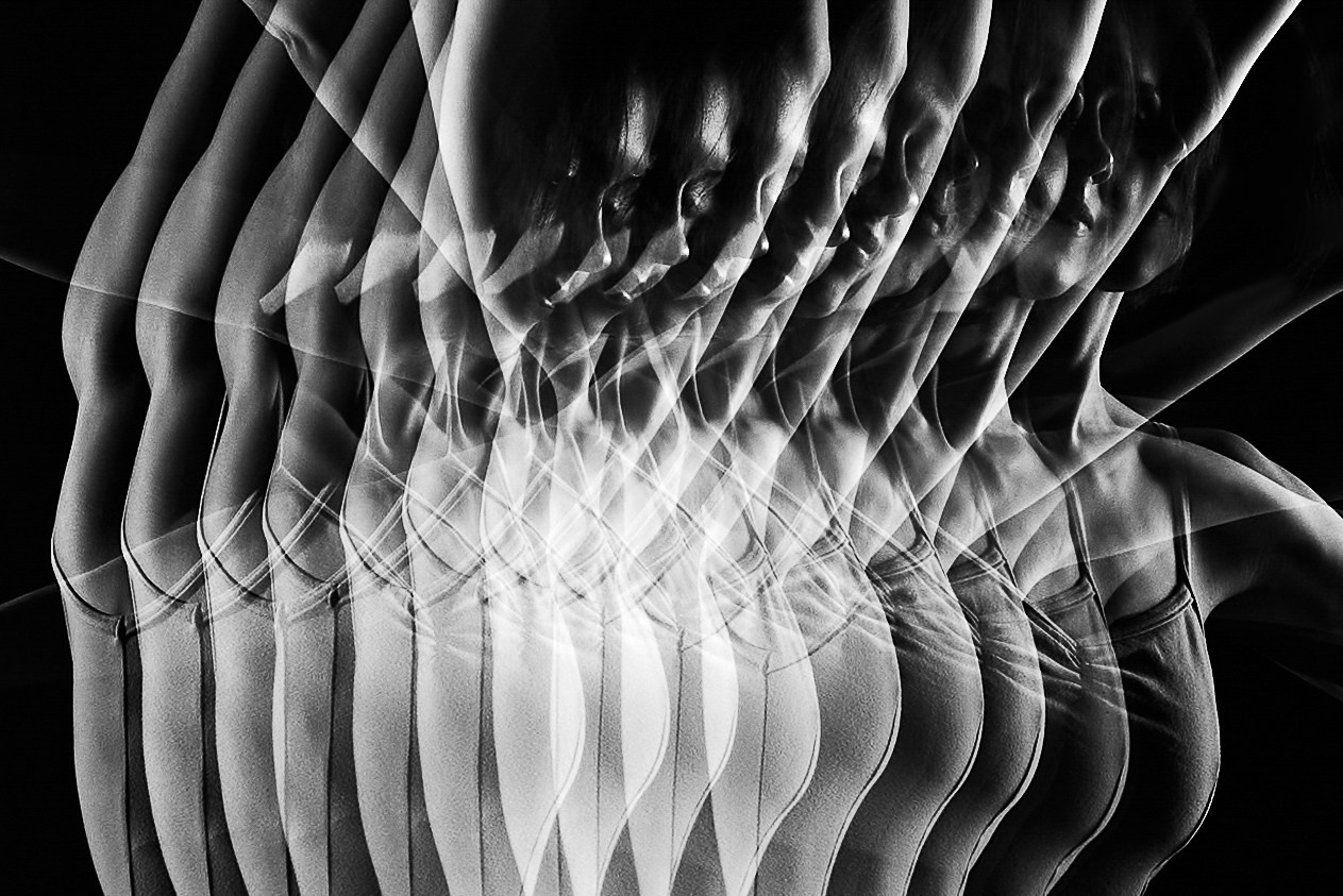 Съёмка в технике мультиэкспозиции. Портретный фотограф в Санкт-Петербурге Дария Сыч