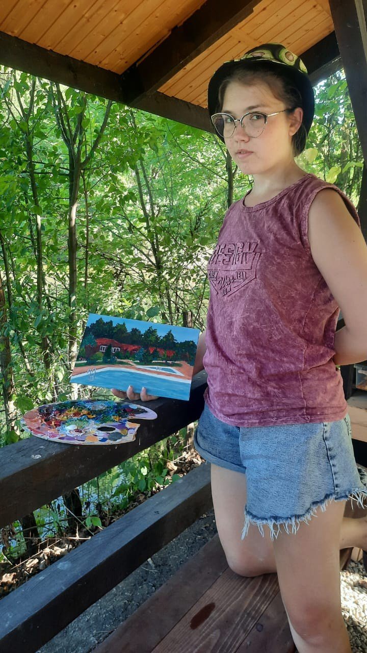 Художник и его работа источник Золотой ключик