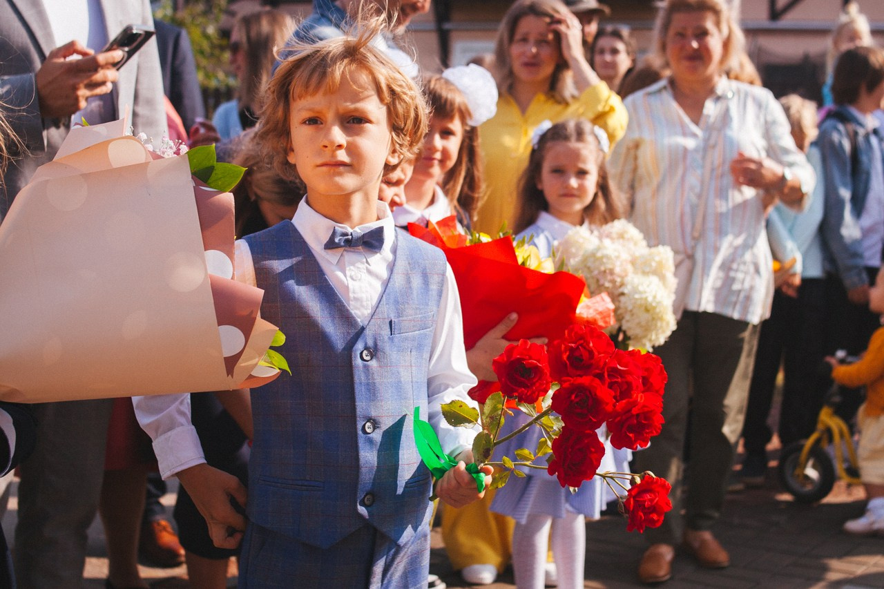 1 сентября в «Квадратике». Семейный фотограф во Всеволожске и Санкт-Петербурге Юлия Капустина