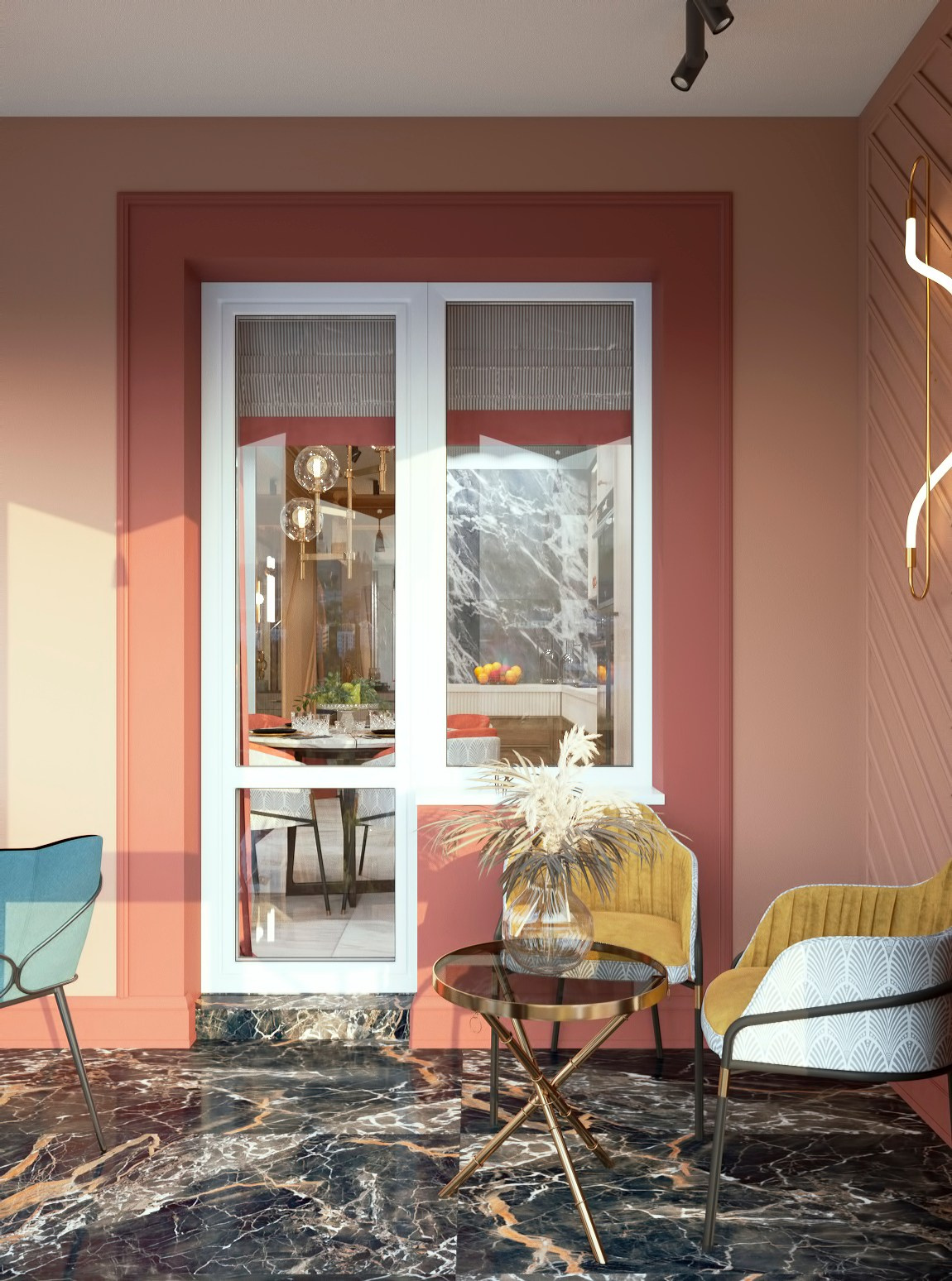 Квартира в Подмосковье. 2021 год. Дизайнер интерьера Троилова Арина