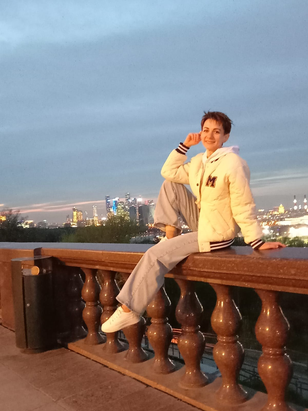 Смотровая площадка на Воробьевых горах