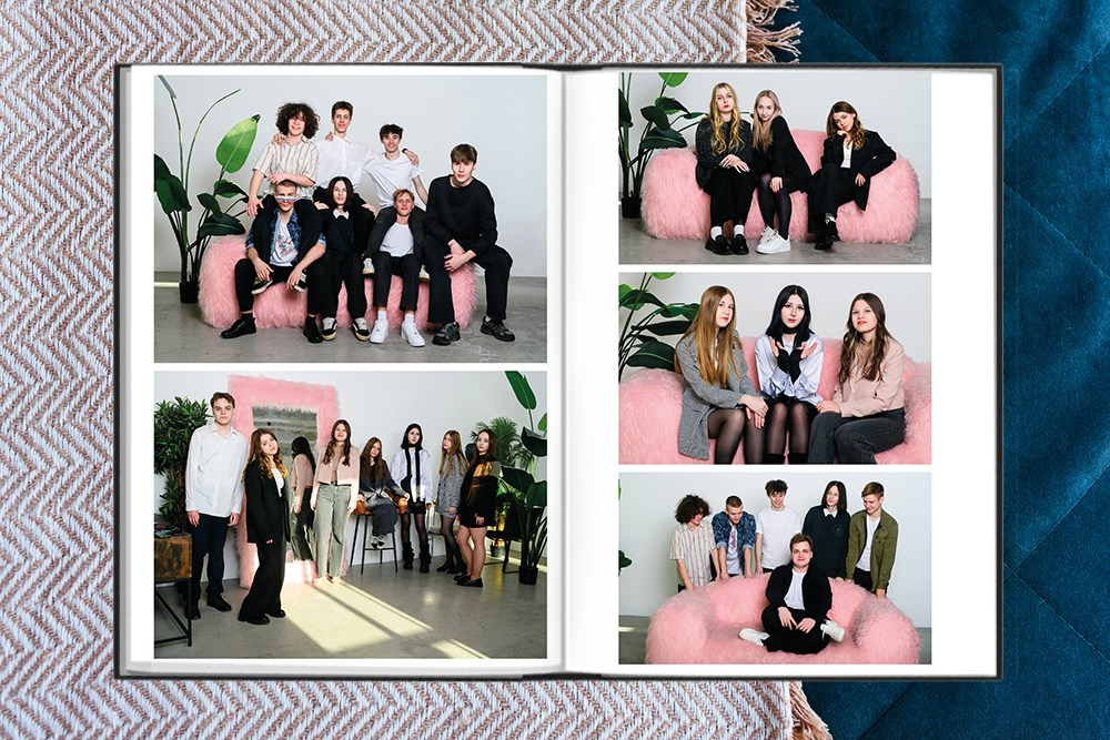 Выпускной альбом «Большой альбом про нас». Студия выпускных альбомов Ольги Галкиной. Томск