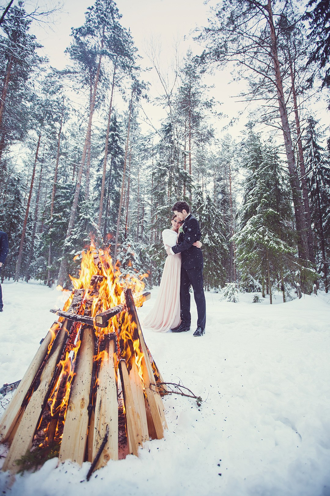 Зимняя свадьба. Семейный, портретный и свадебный фотограф в Санкт-Петербурге и Москве