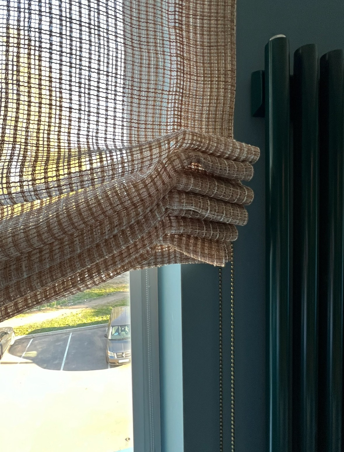 Квартира в Зеленогорске. Шторы на заказ в СПб. Выезд дизайнера, карнизы, жалюзи и рулонные шторы